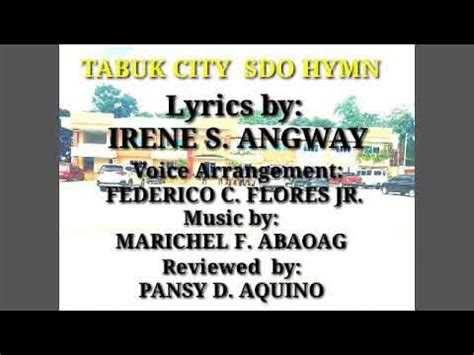 TABUK CITY SDO HYMN .